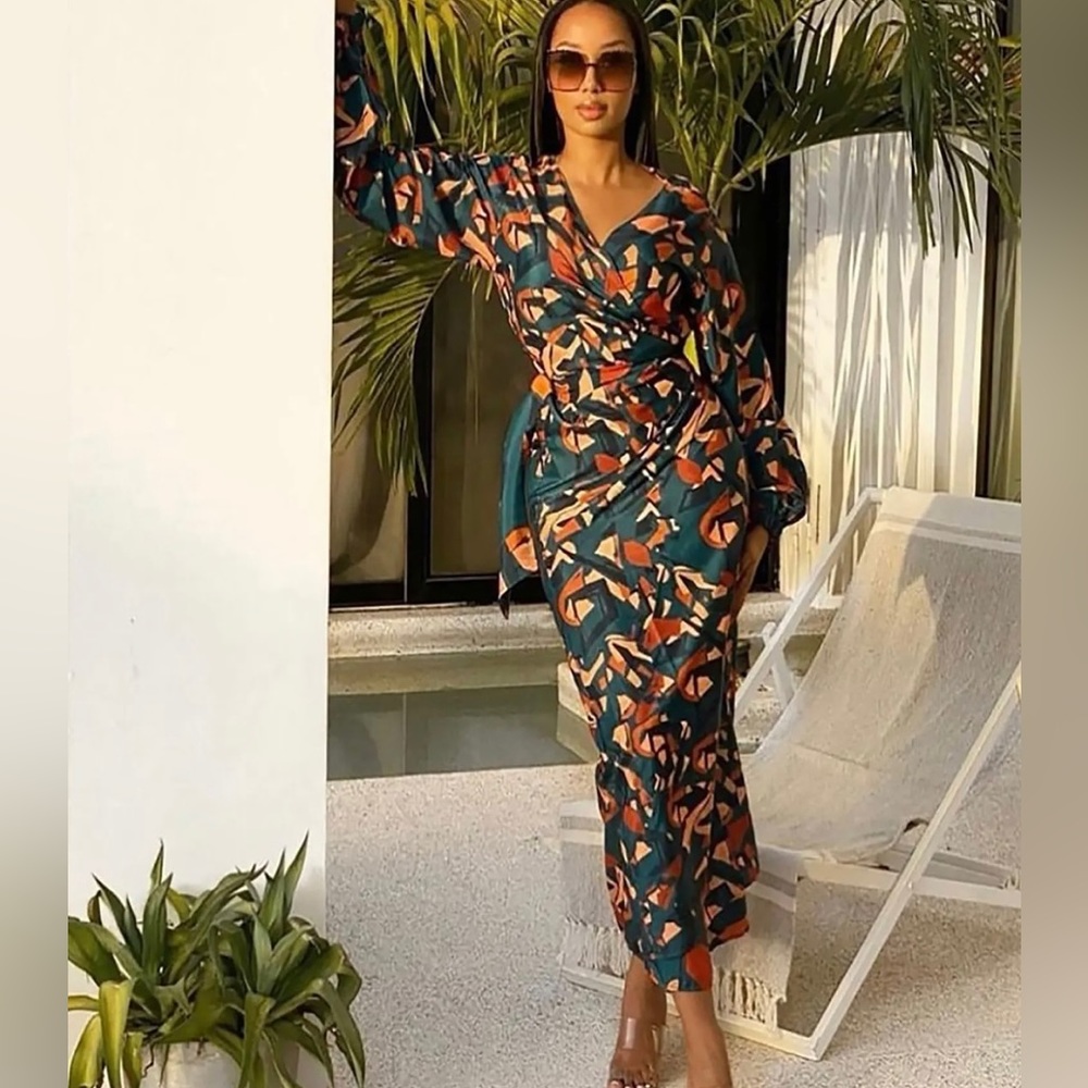 Diarrablu Lala long sleeve wrap dress. Purchased at Nordstrom online